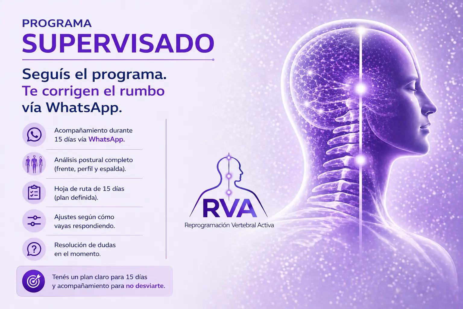 Programa RVA Supervisado de 15 días