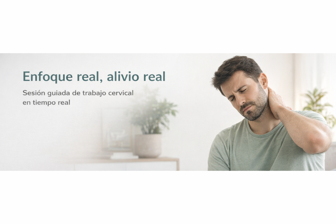 Sesión guiada de trabajo cervical (1 hora)