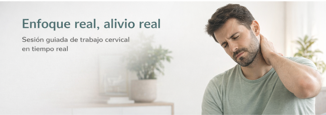 Sesión guiada de trabajo cervical (1 hora)